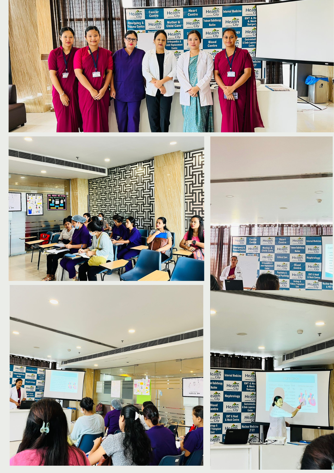 A 3-DAY IN-SERVICE PROGRAM ON VARIOUS TOPICS WAS O...