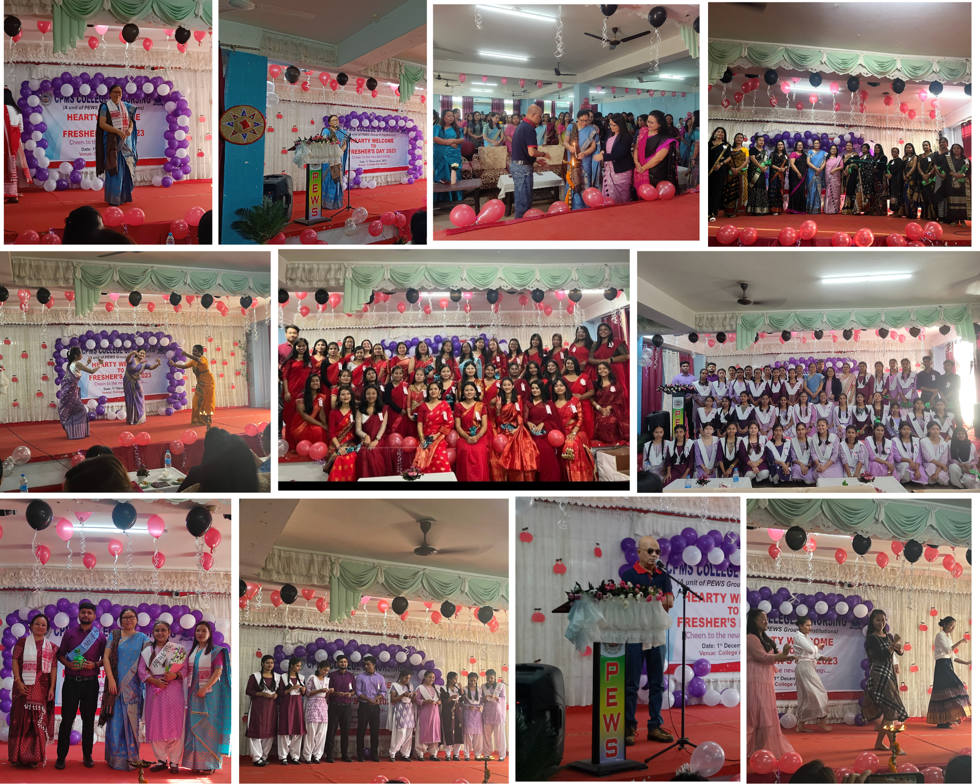 Fresher's Day organised by students of CPMS College of Nursing